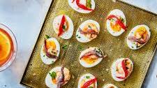 Jammy Eggs With Smoked Paprika Aioli