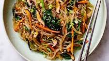 Japchae (Korean Sweet Potato Noodle Stir-Fry)