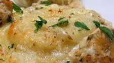 K-Dub's Alfredo Ravioli Bake