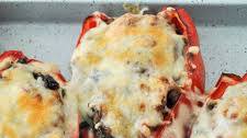 Kale and Sausage Stuffed Peppers