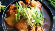 Keto Fish with Spring Onion & Ginger