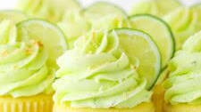 Key Lime Coconut Cupcakes