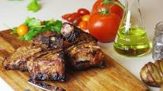 Lamb Chops with Honey Mustard BBQ Sauce