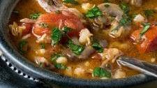 Lamb, Tomato and Barley Soup