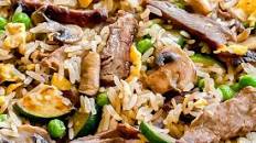 Leftover Steak Fried Rice