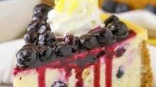 Lemon Blueberry Cheesecake