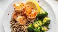 Lemon Butter Shrimp and Broccoli Skillet