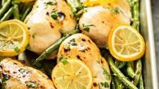 Lemon Chicken Sheet Pan Dinner