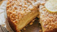 Lemon Cream Cheese Coffee Cake