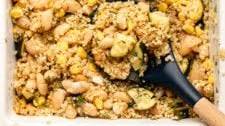 Lemon Dill Quinoa Casserole | Dump-and-Bake
