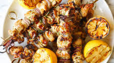Lemon Garlic Chicken Kabobs