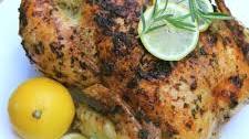 Lemon, Garlic & Rosemary Roasted Chicken