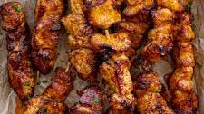 Lemon Pepper Chicken Skewers