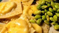 Lemon Ricotta Ravioli with Sage Brown Butter