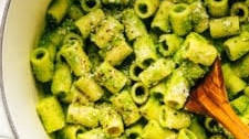 Lemony Broccoli Pesto Pasta