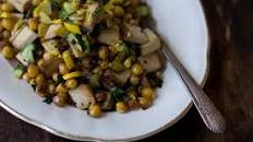 Lemony Chickpea Stir-fry