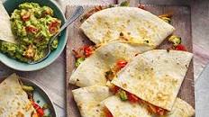 Loaded vegetable quesadillas