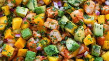 Mango Avocado Shrimp Salad
