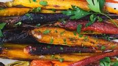 Maple Balsamic Roasted Carrots