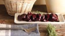 Maple and Balsamic Glazed Beets