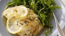 Maple-glazed Newfoundland cod