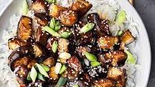 Marinated Teriyaki Eggplant