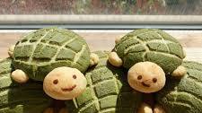 Matcha Conchas (Turtle Bread)