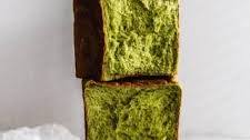 Matcha Shokupan (Japanese Milk Bread)