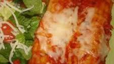 Meat Filled Manicotti