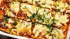 Meaty Lasagna with Cottage Cheese