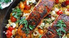 Mediterranean Salmon (30-Minute, One-Pan Meal)