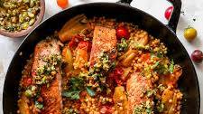 Mediterranean Salmon Skillet