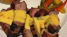Mexican Spiced Steak With Chipotle Con Queso Sauce