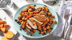 Mexican Spiced Turkey Steak with Sweet Potato and Black Beans