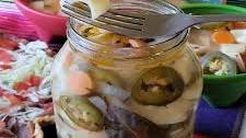 Mexican Street Snacks, Vegan Pickled Pork Rinds