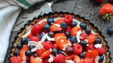 Mixed Berry & Whipped Coconut Cream Pie