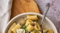 Mushroom Alfredo Pasta