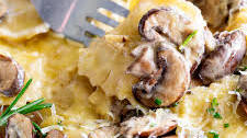 Mushroom Ravioli Al Forno