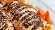 Mustard-Spice Crusted Turkey Breast