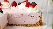No Bake Berry Cheesecake
