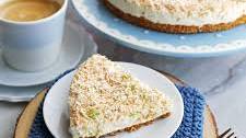 No-Bake Coconut Lime Mascarpone Cheesecake