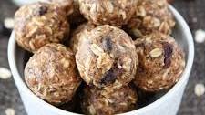 No-Bake Oatmeal Raisin Cookie Energy Bites