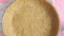 No-Roll Oat Flour Pie Crust