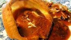 Old England Traditional Roast Beef and Yorkshire Pudding
