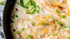 One Pan Cheesy Jalapeño Chicken (keto+gluten free)