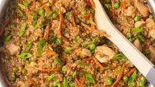 One Pot Teriyaki Chicken, Rice and Vegetables