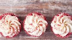 Orange Coconut Cupcakes with Blood Orange Extract