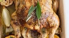 Orange sage Christmas chicken