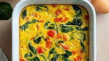 Oven-Baked Vegetable Cottage Cheese Frittata