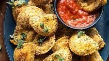 Oven Toasted Garlic Herb Cheese Ravioli